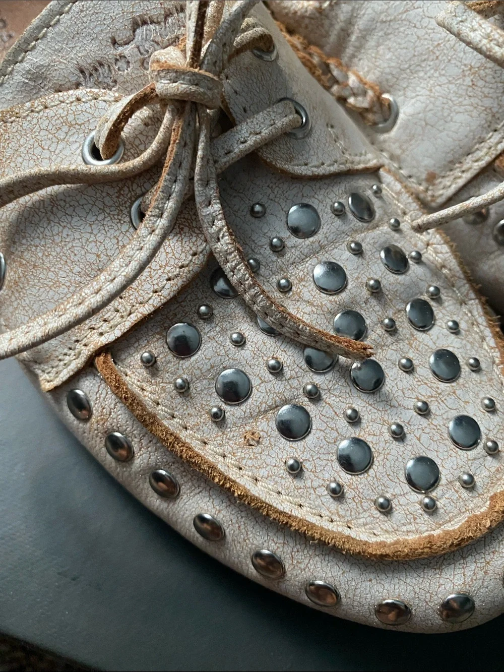Lucky Brand metallic ivory